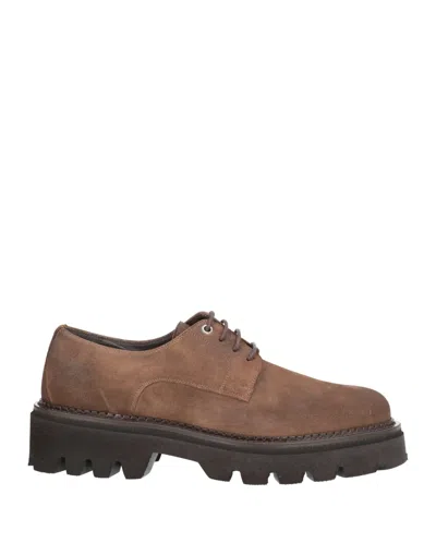 Baldinini Lace-up Shoes In Brown