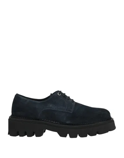 Baldinini Lace-up Shoes In Blue