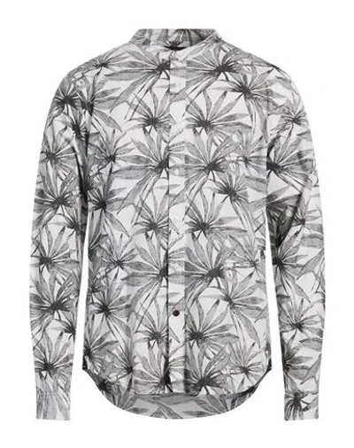 Baldinini Man Shirt White Size Xxl Cotton In Multi