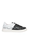 Baldinini Man Sneakers White Size 13 Soft Leather In White