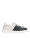 Baldinini Man Sneakers White Size 13 Soft Leather