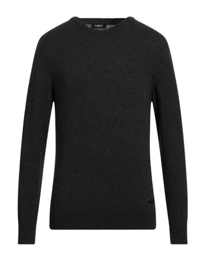 Baldinini Man Sweater Steel Grey Size Xl Wool, Viscose, Polyamide, Cashmere In Black