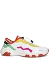 Baldinini Multi-panelled Sneakers In White