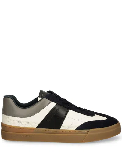 Baldinini Panelled Sneakers In White