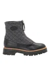 BALDININI QUILTED ZIP BOOTS