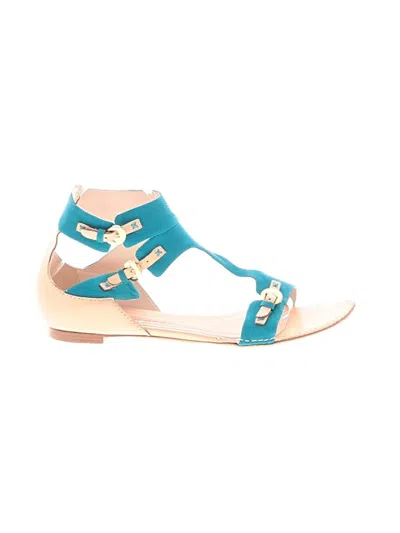 Pre-owned Baldinini Sandals In Blue