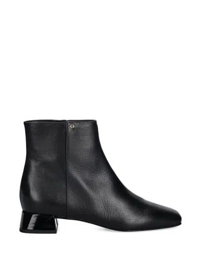 Baldinini Square-toe Ankle Boots In Black