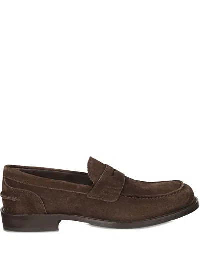 BALDININI SUEDE LOAFERS