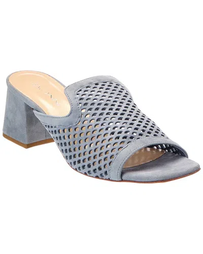 Baldinini Suede Sandal In Blue