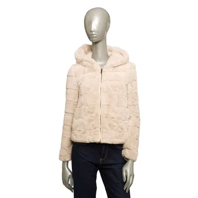 Baldinini Trend Polyester Jackets & Women's Coat In Beige