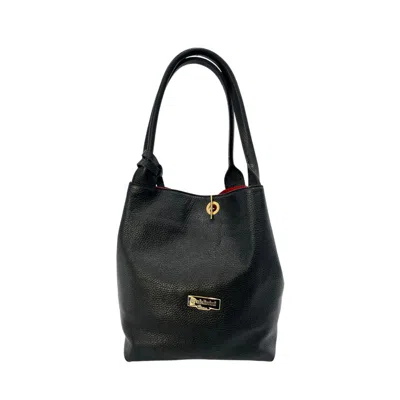 Baldinini Trend Black Cow Women Shoulder Women's Bag