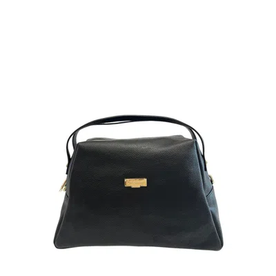Baldinini Trend Black Leather Women Women's Bag
