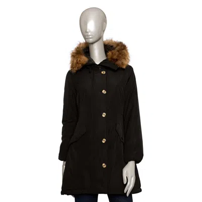Baldinini Trend Polyester Jackets & Women's Coat In Black