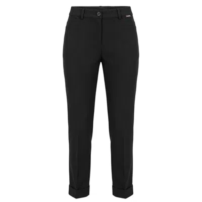 Baldinini Trend Black Viscose Women Women's Pant