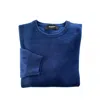 Baldinini Trend Blue Cashmere Sweater In Blue