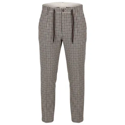 Baldinini Trend Blue Cotton Men Pants In Pink