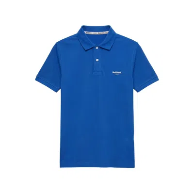 Baldinini Trend Blue Cotton Men Polo-shirt