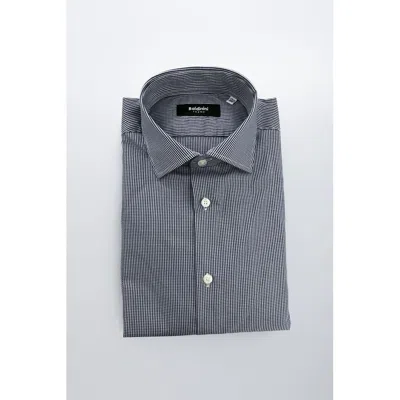 Baldinini Trend Blue Cotton Shirt