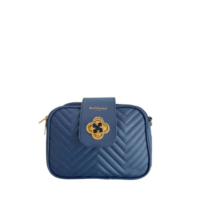 Baldinini Trend Blue Pu Women Crossbody Women's Bag