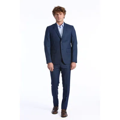 BALDININI TREND BALDININI TREND BLUE WOOL MEN MEN'S BLAZER