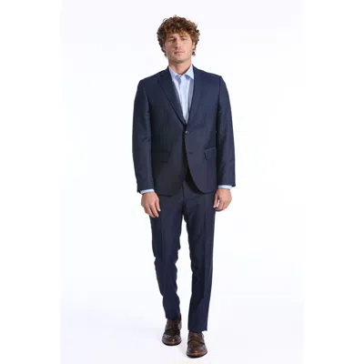 BALDININI TREND BLUE WOOL SUIT