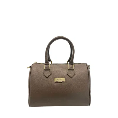 Baldinini Trend Brown Cowhide Shoulder Bag