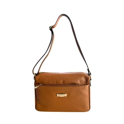 Baldinini Trend Brown Leather Women Crossbody Women's Bag