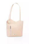 BALDININI TREND CHIC PINK LEATHER BACKPACK FOR SOPHISTICATED STYLE