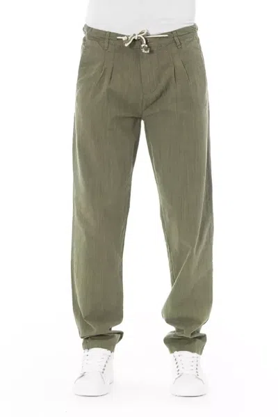 Baldinini Trend Cotton Jeans & Men's Pant In Green