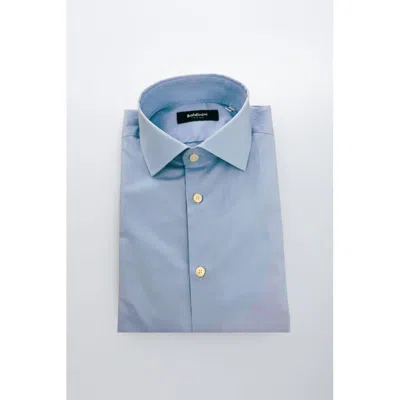 Baldinini Trend Cotton Men's Shirt In Blue