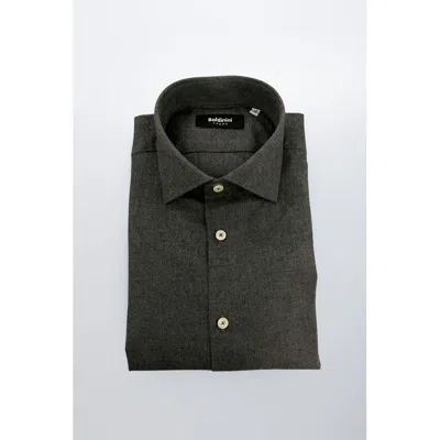 Baldinini Trend Cotton Men's Shirt In Gray