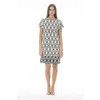 Baldinini Trend White Cotton Women Dress In Multi