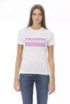 Baldinini Trend Cotton Tops & Women's T-shirt In White