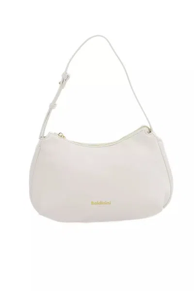 Baldinini Trend Elegant Shoulder Bag With En Women's Accents In White
