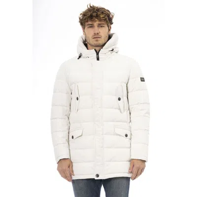 Baldinini Trend White Polyester Men's Men's Jacket