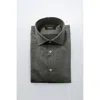 Baldinini Trend Cotton Men's Shirt In Gray