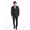 Baldinini Trend Gray Wool Suit