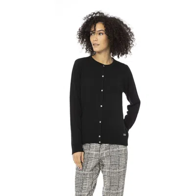 Baldinini Trend Gray Wool Women's Cardigan