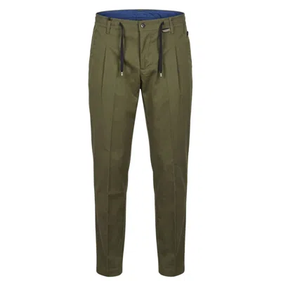 Baldinini Trend Green Cotton Men Pants In Purple