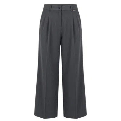 Baldinini Trend Grey Vi Women Pants In Black