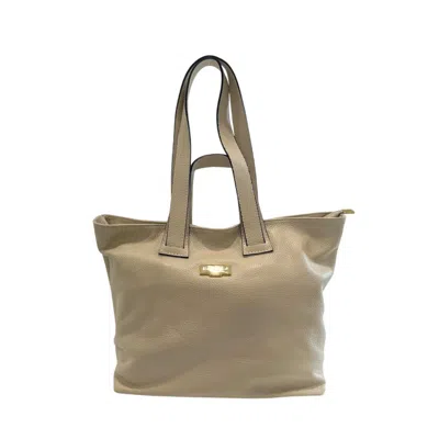 Baldinini Trend Leather Women Shoulder Women's Bag In Green