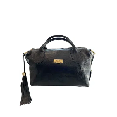 Baldinini Trend Leather Women Women's Handbag In Black