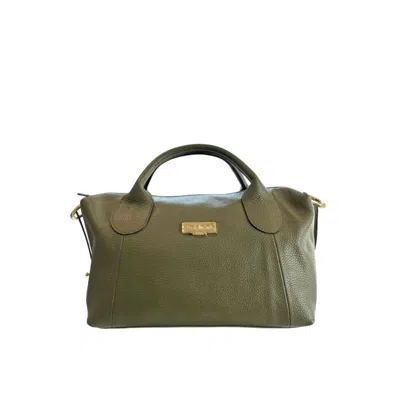 Baldinini Trend Leather Women Women's Handbag In Green