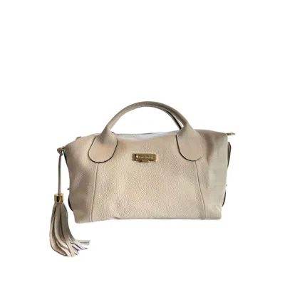 Baldinini Trend Leather Women Women's Handbag In Neutral