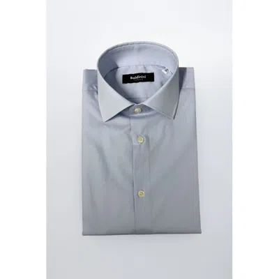 Baldinini Trend Cotton Men's Shirt In Blue
