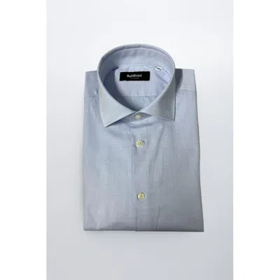 Baldinini Trend Light Blue Cotton Men's Shirt