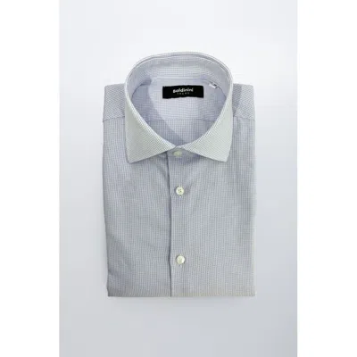 BALDININI TREND BALDININI TREND LIGHT BLUE COTTON MEN'S SHIRT