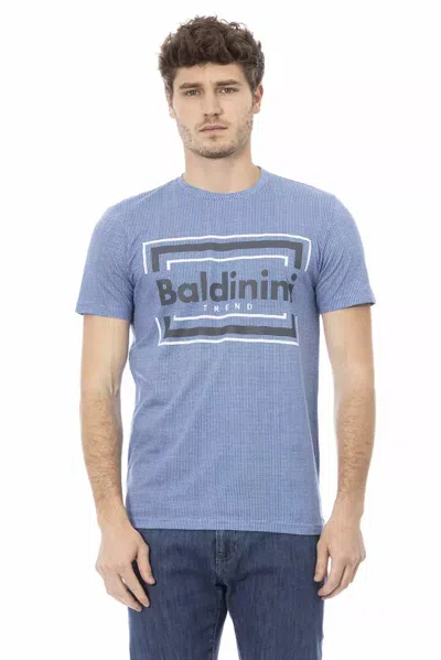 Baldinini Trend Light-blue Cotton T-shirt
