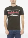 Baldinini 로고 프린트 티셔츠 In Black