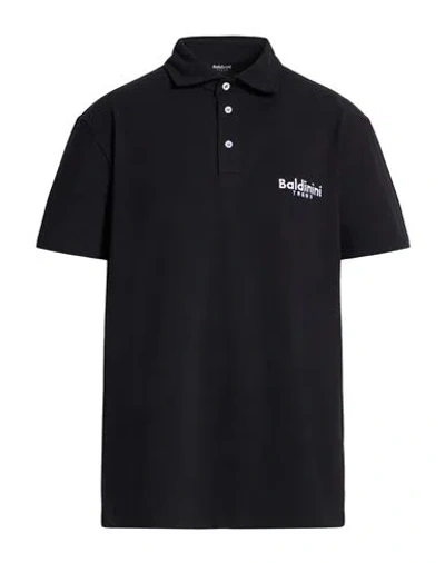 Baldinini Trend Man Polo Shirt Black Size 3xl Cotton